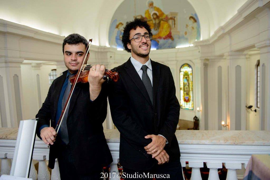 Moabe e Hugo - Fundadores do Grupo Rio Cordas